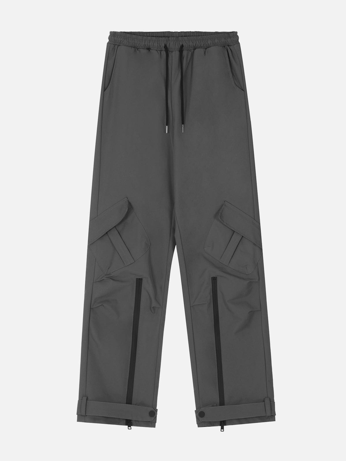 Wohnix - Cargo-Hose mit mehreren Taschen und Reißverschluss